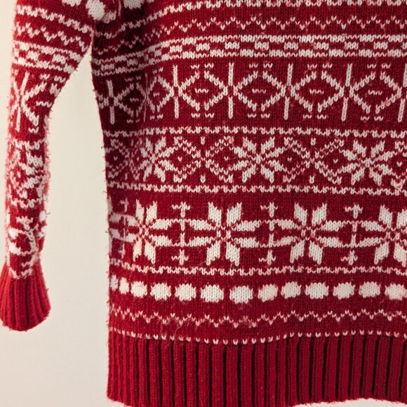 2/$20 💚 H&M Fair Isle Holiday Sweater | 3-4Y - Picture 5 of 7